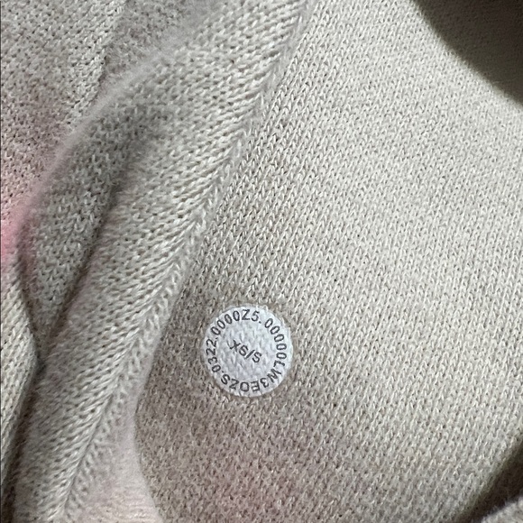 Lululemon Scuba jacket cropped full zip cream XS/small - Picture 5 of 5